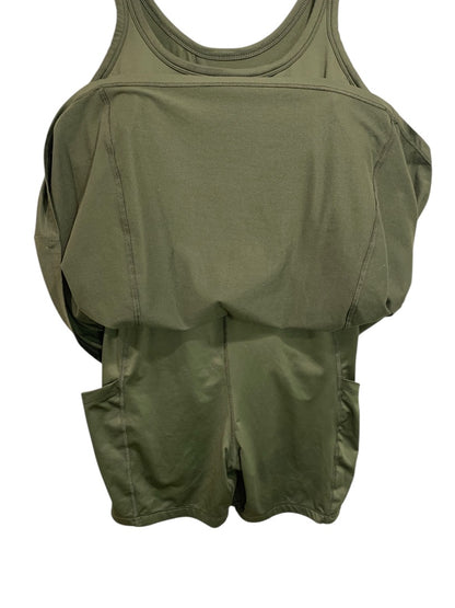 XXL All in Motion Womens Tennis Golf Dress Undershorts Sleeveless Dark Green
