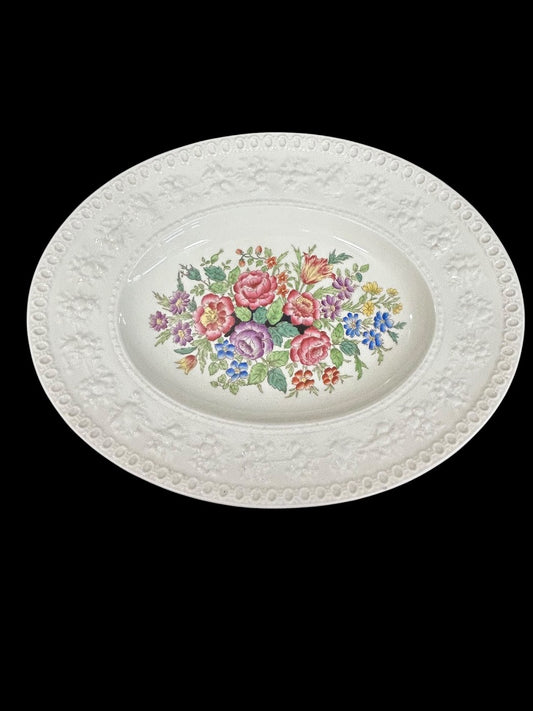 1940s Wellesley Wedgwood Ullswater China 14" Serving Platter