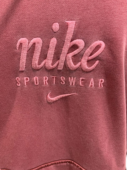 Medium Nike Mens French Terry Pullover Sweatshirt Hoodie Sweet Beet