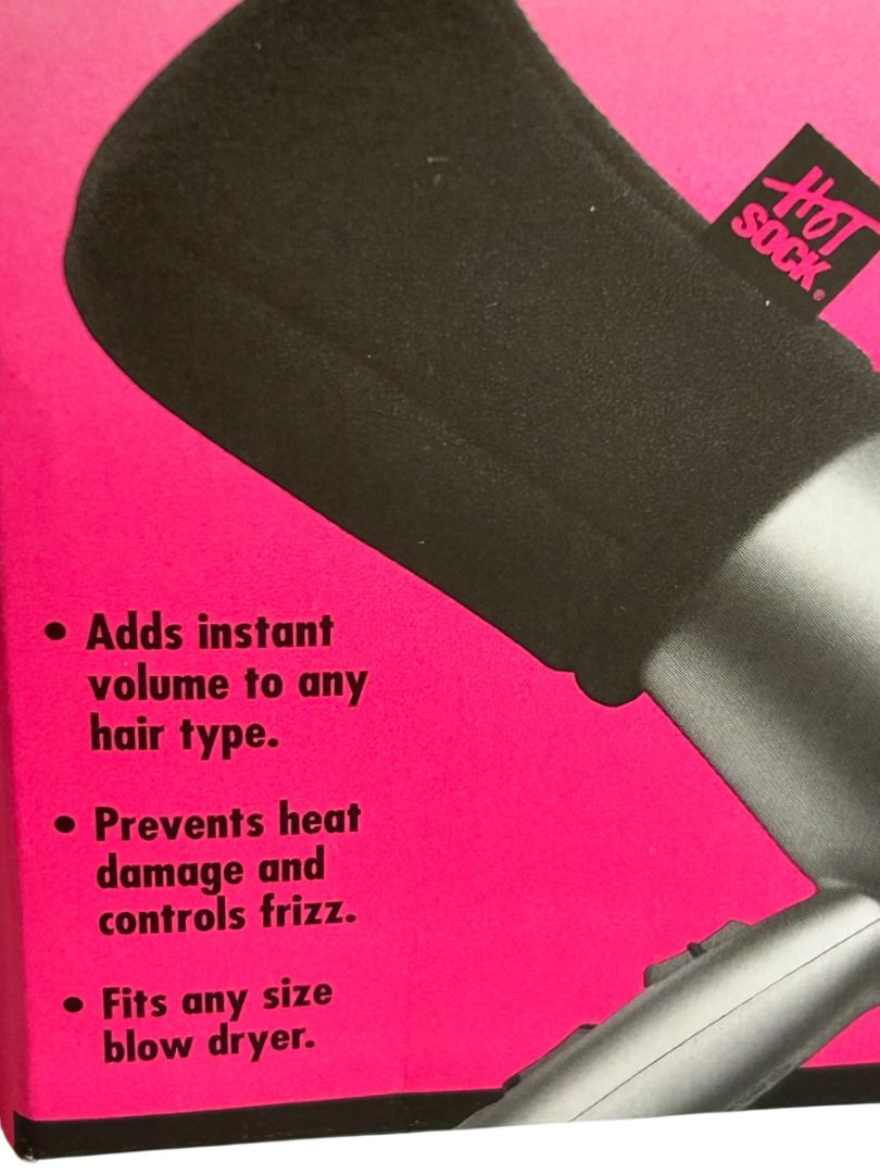 Hair Ware Hot Sock Ultralight Hair Blow Dryer Heat Diffuser