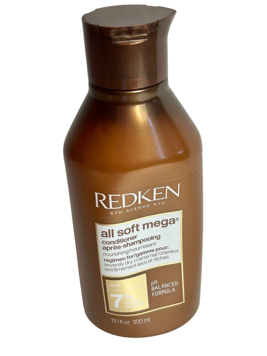 Redken All Soft Mega Conditioner pH Balanced Formula 10.1 oz