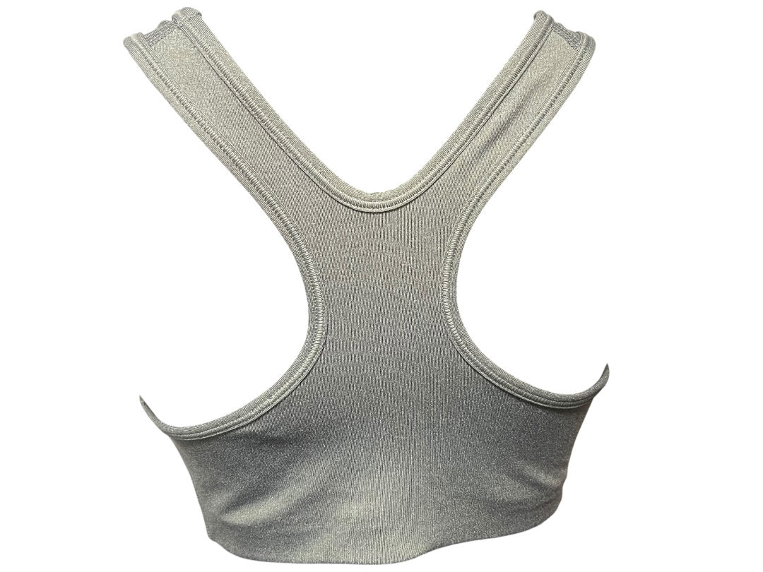 Medium Nike Dri Fit Sports Bra No Padding RN#56323 Gray