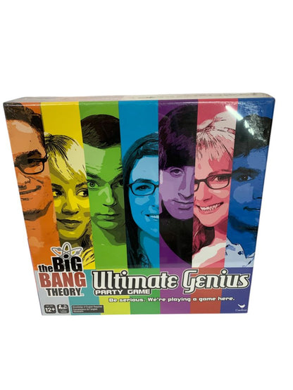 Spin Master The Big Bang Theory Ultimate Genius Party Game Brand New Sealed