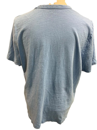 XL Universal Thread Womens Cornflower Blue V-Neck Tshirt 100% Cotton