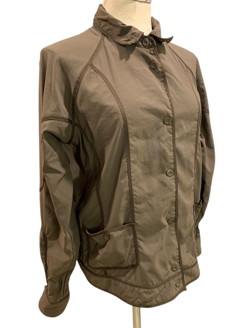 Size XL Columbia Titanium Womens OmniDry Jacket Snap Up