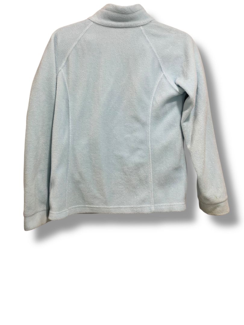 Size Large (14/16) Columbia Girls Light Blue Fleece Full Zip Jacket