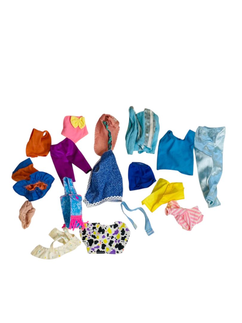 Vintage Fashion Doll Clothes Lot Fits Barbie 11.5 Inch Dolls 70s 80s