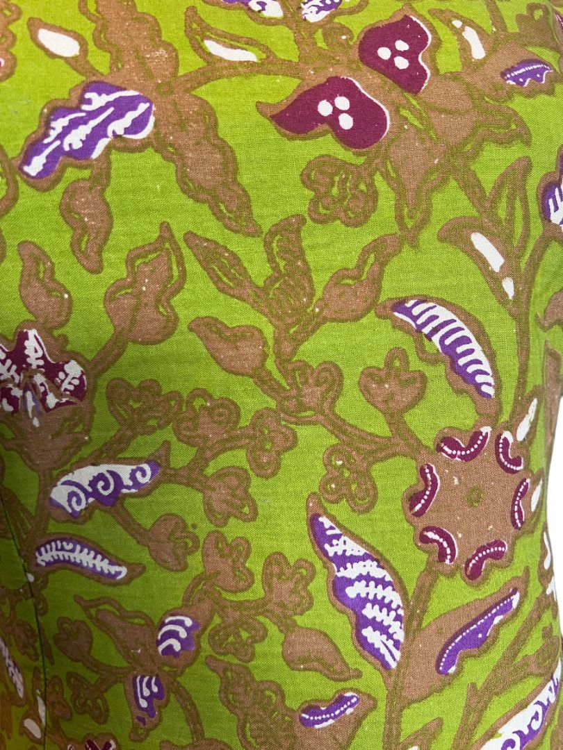 Size Medium Batik Dewi Aori Indonesia Green Dress