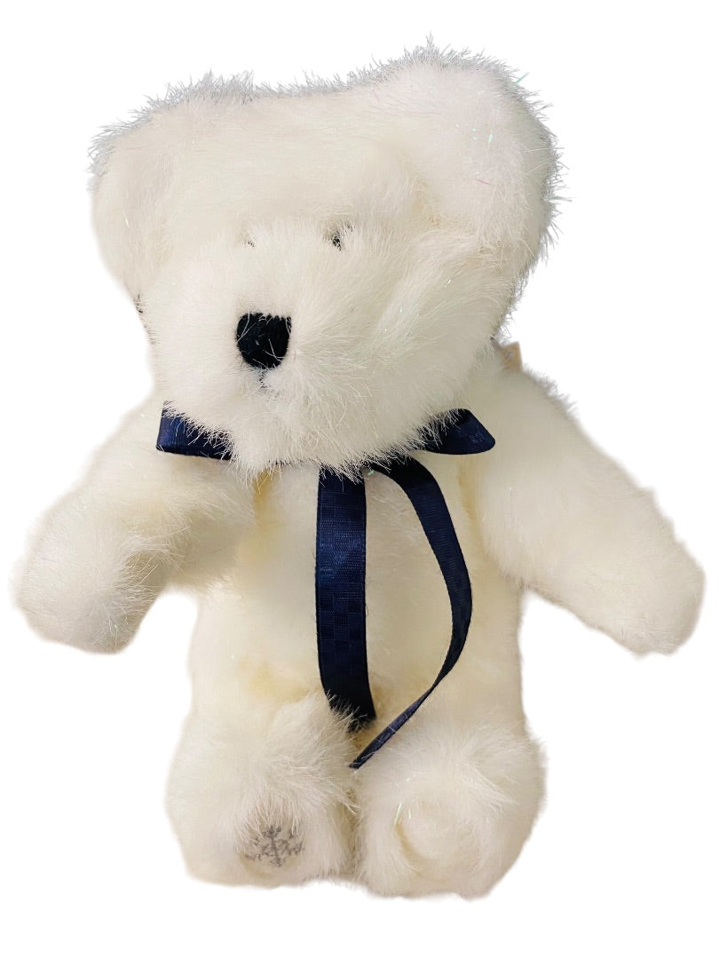 Boyds "C.Z. Sparklefrost" White Bear The Head Bean Collection 8" New