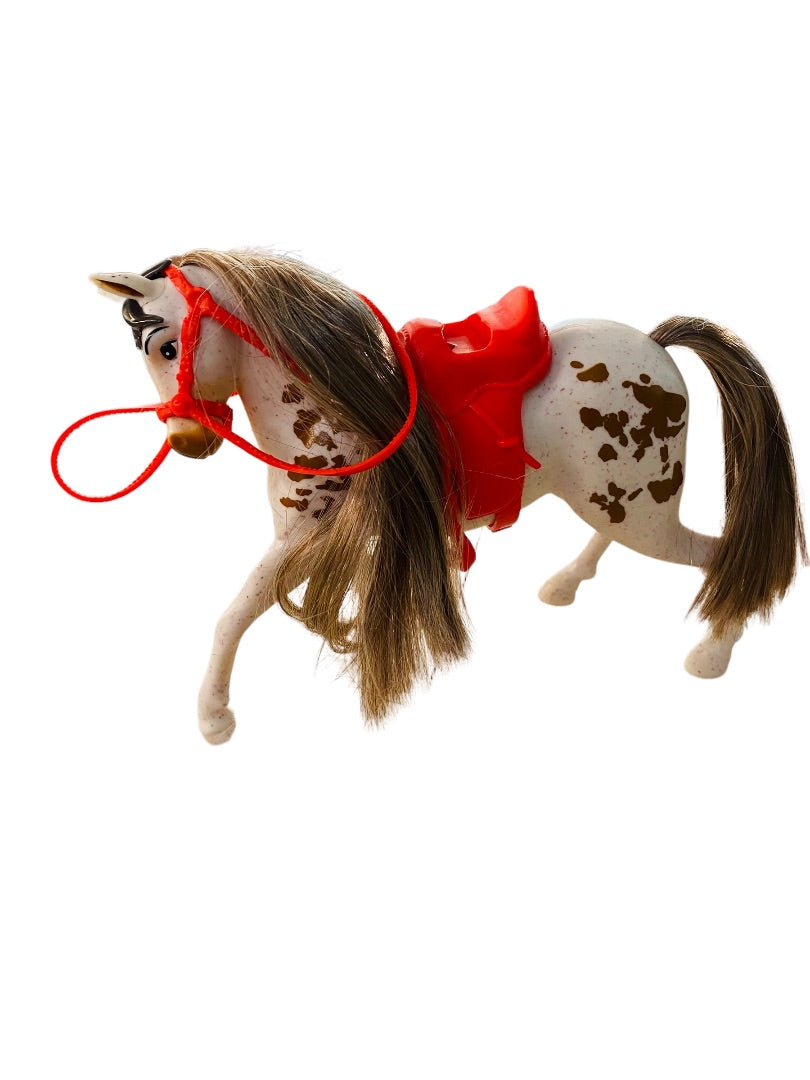 Set of 3 Play Toy Horses Saddles 6.5" Figurines 2018 Just Play