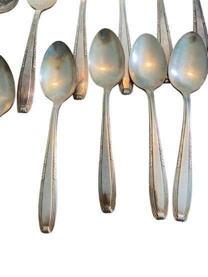 Harmony House Serenade Vintage Silver Plate 36 Piece Set