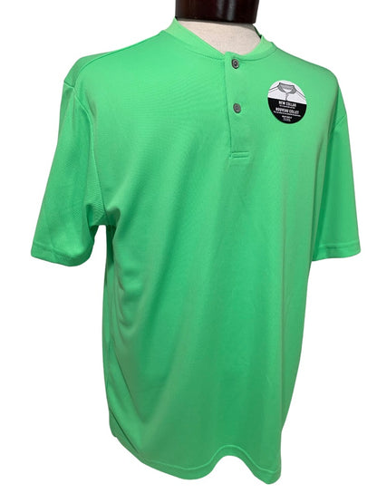 Large PGA Tour Bright Green Casual New Color Golf Shirt Mens New