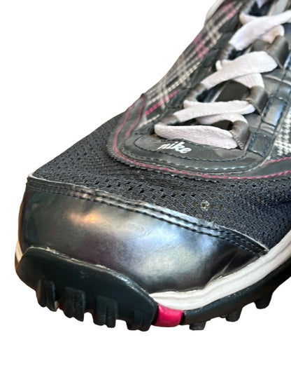 8 Nike Air Tongueless Golf Shoe Women's Shoes Gray Pink 335942-010