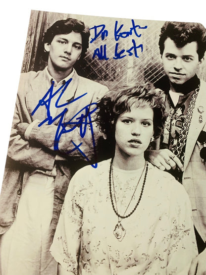 Signed Andrew McCarthy Pretty in Pink  8x10 Photo Black White Personalized Autograph