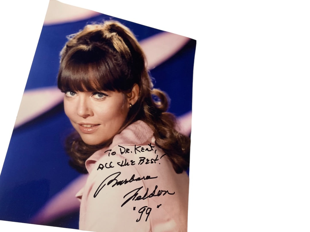 Signed Barbara Feldon "99" 8x10 Photo Personalized Autograph