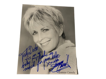 Signed Joanna Cassidy 8x10 Photo Black White Headshot Personalized Autograph