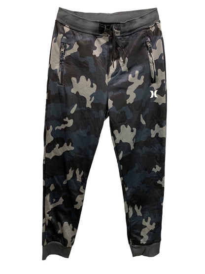 Medium Hurley Youth Boys New Gray Camo Jogger Pants