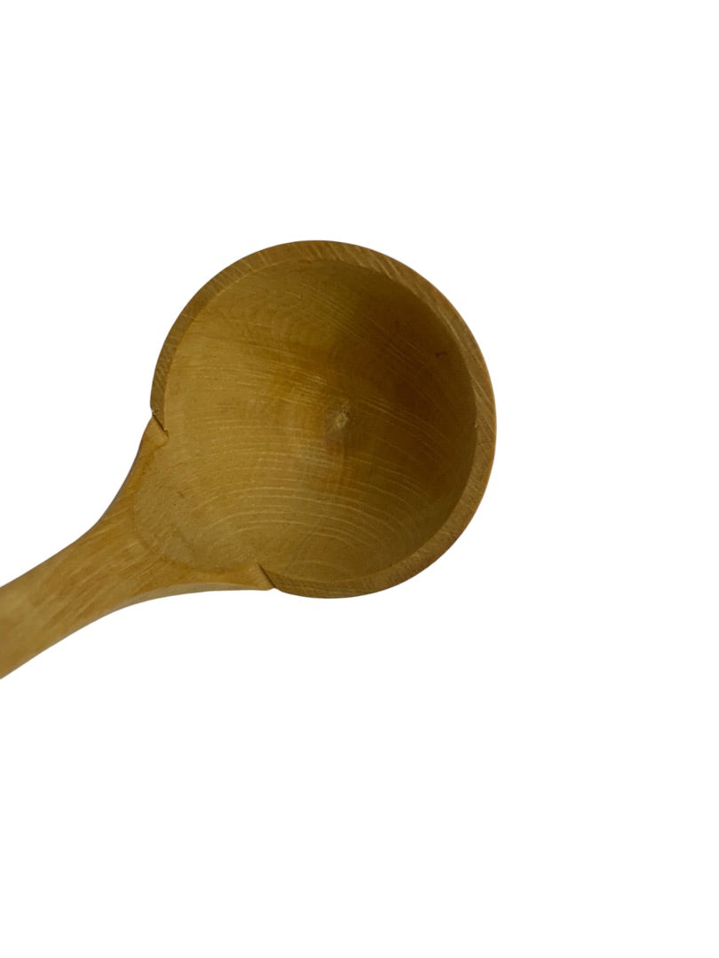 Wooden Ladle Natural Made in Spain Small Bowl 12 Inch