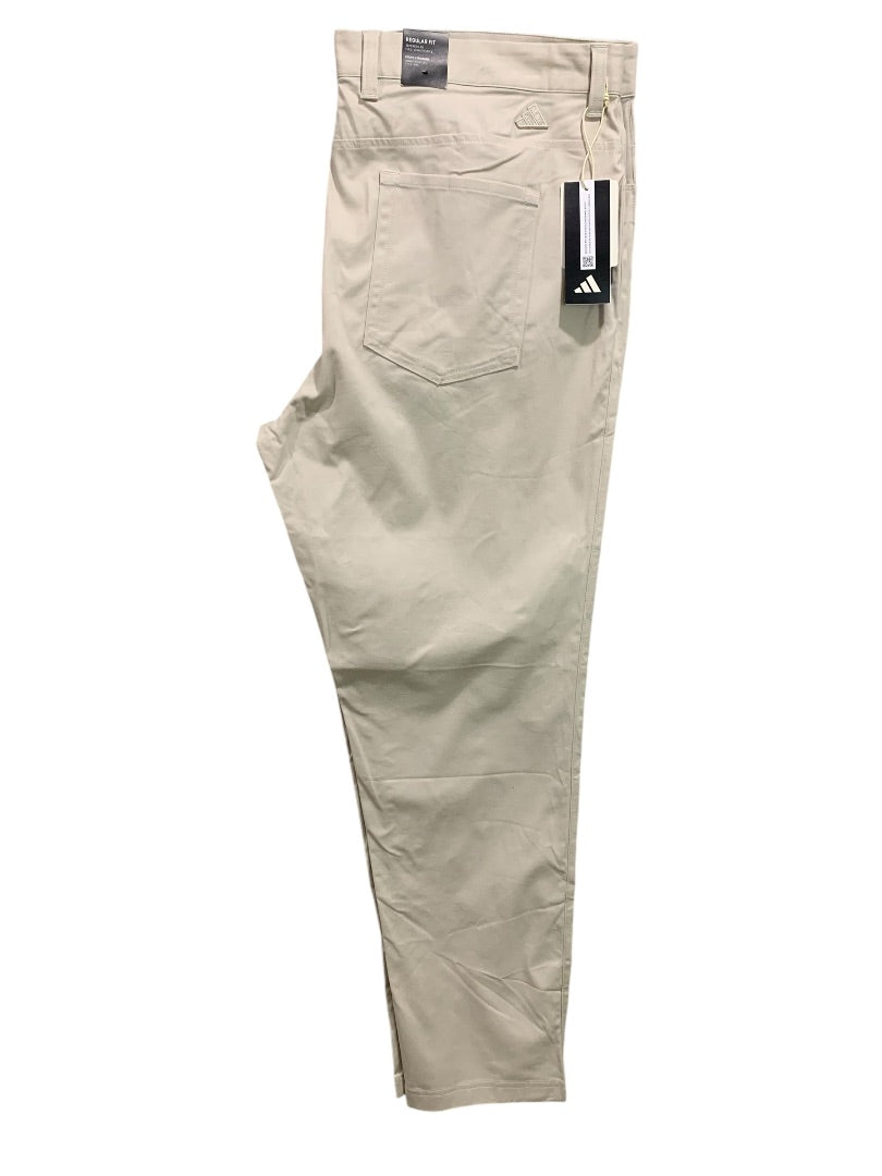 40 x 32 Adidas Mens New Go-To 5 Pocket Pant Tan HR7925