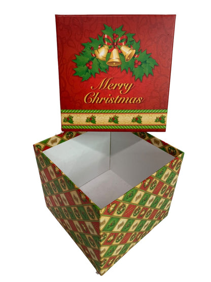 Set of 3 Holiday Christmas Boxes Gift Box Snowman 8 5 4.5 Inch