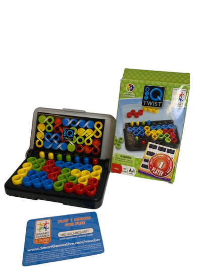 IQ Twist Smart Games Multi-Level Logic Game Ages 6-99