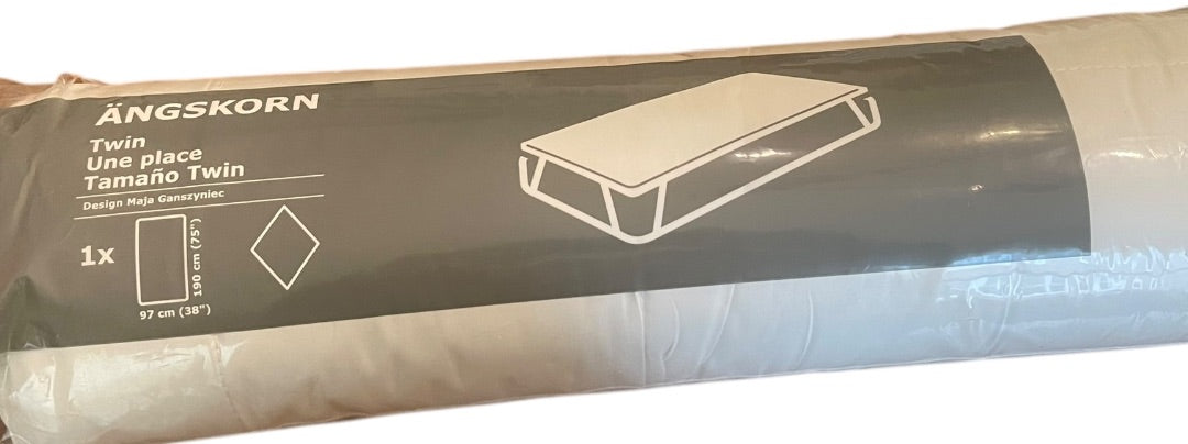 IKEA Angskorn Twin Mattress Cover NEW 75" x 38"