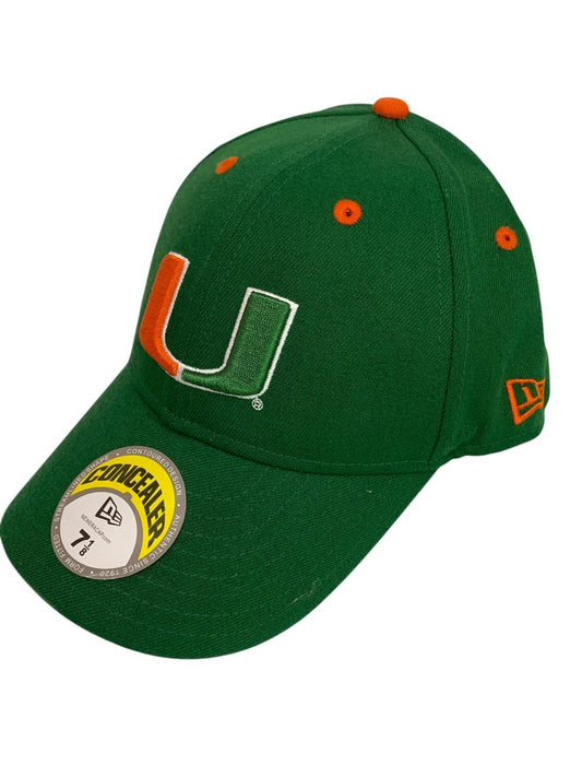 New Era Cap 7 1/8 Miami Hurricanes  Fitted Concealer Cap