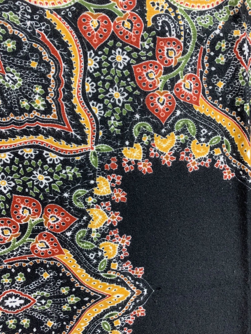 Lightweight Scarf Raw Edge 34 Inches Square