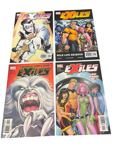 Marvel Exiles #17-29 Winick Clalfiore Cannon Walker Coleby Austen Henry Morales