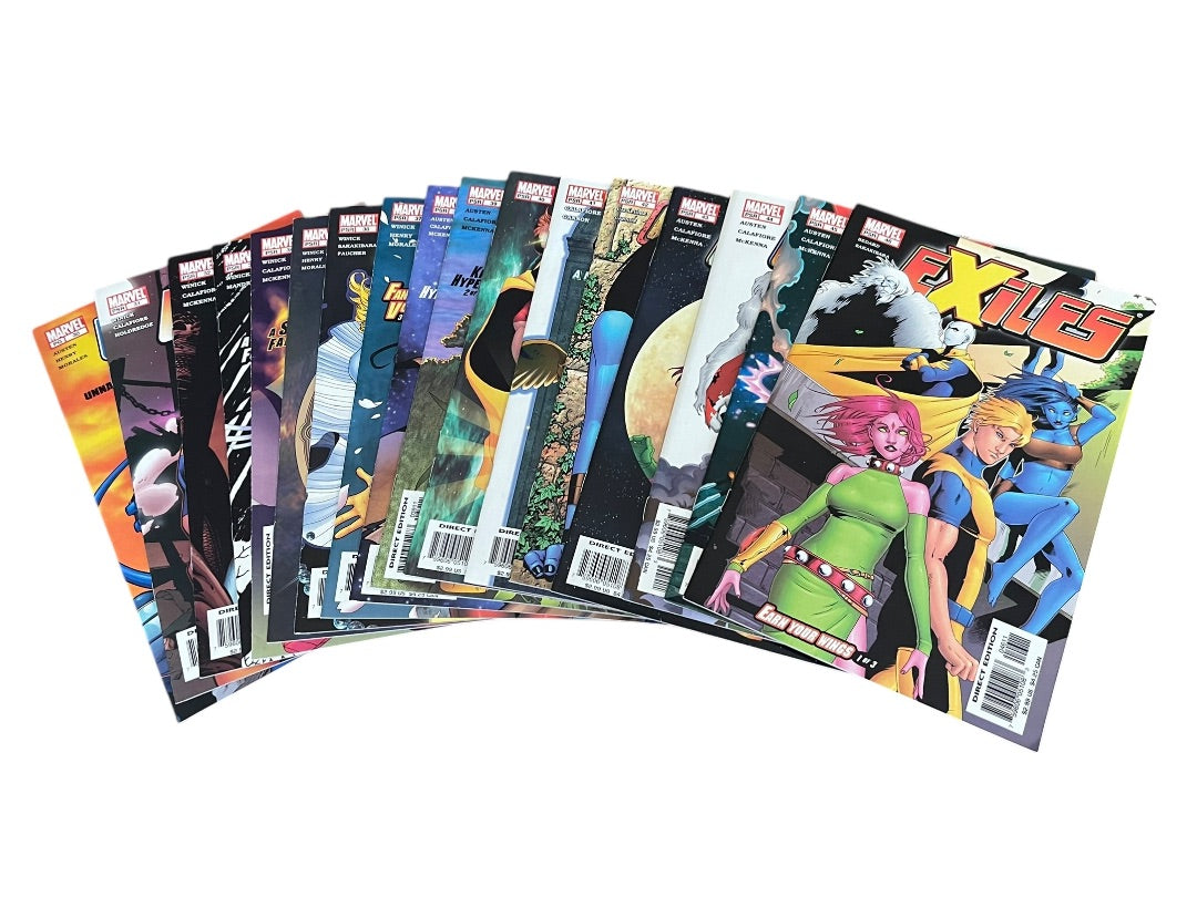 Marvel Exiles #30-46 Austen Henry Morales Winick Calafiore