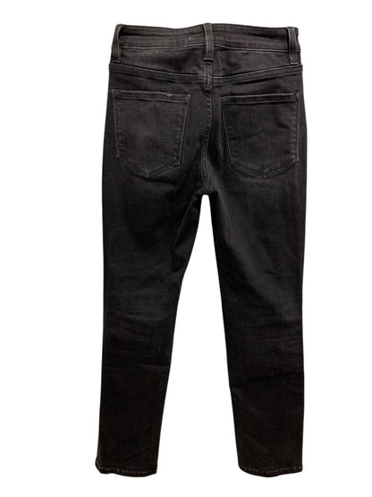 Size 25 Vervet Womens Black Skinny Jeans Stretch Denim 28" Inseam