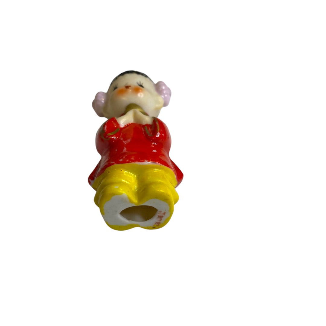 Vintage Japan Ceramic Figurine Praying Girl 3 Inch