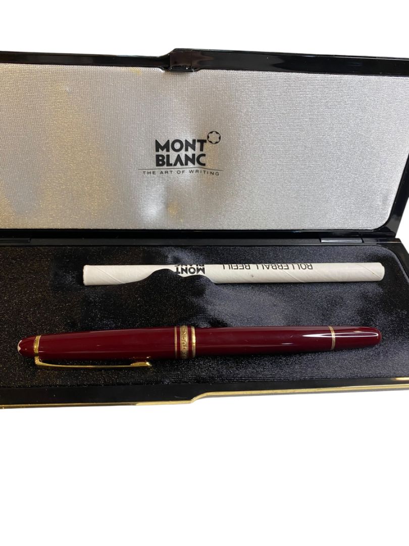 Montblanc Meisterstuck Rollerball Pen 163R Burgundy Germany