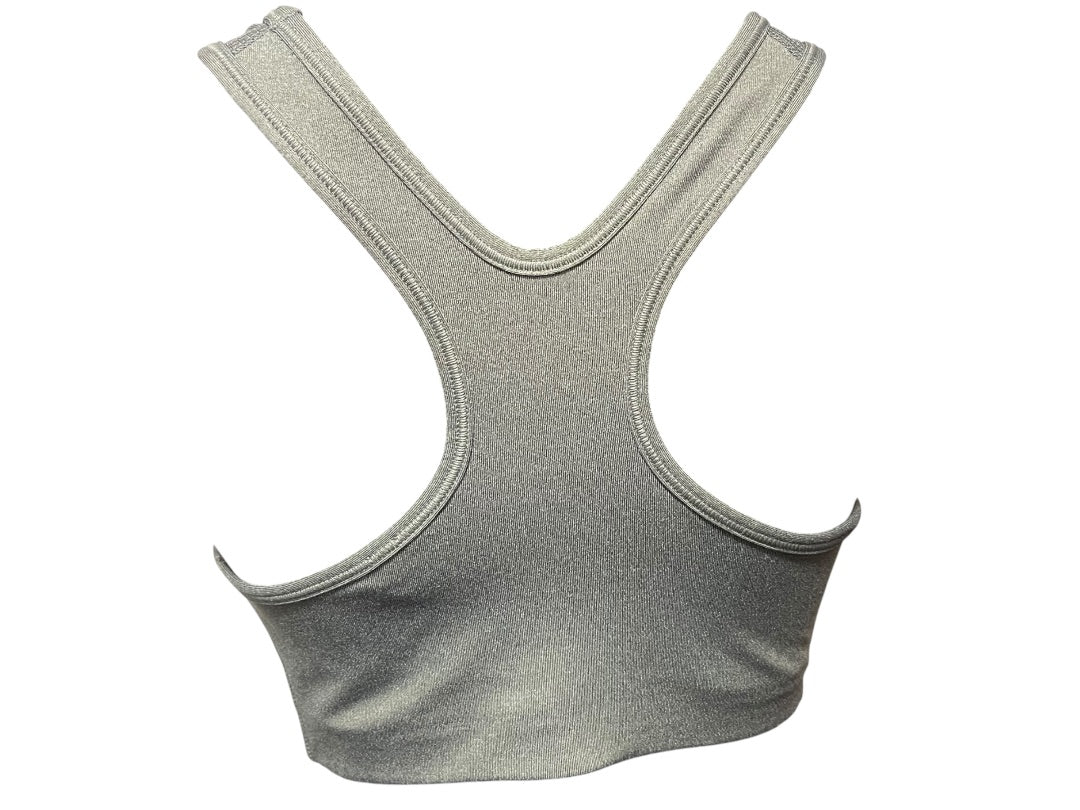 Medium Nike Dri Fit Sports Bra No Padding RN#56323 Gray