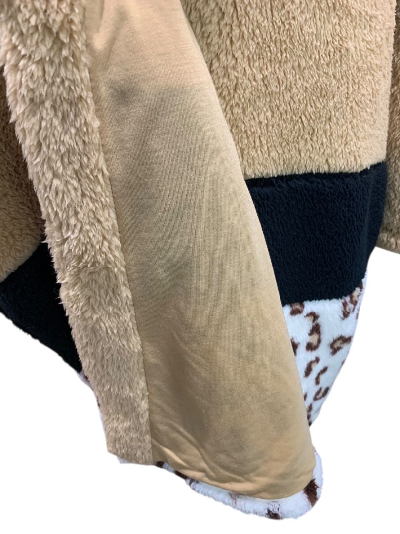 Size 3X K.Jordan Womens Plush Faux Fur Teddy Coat New