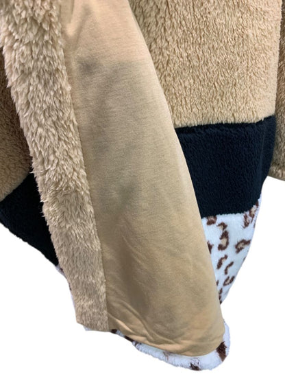 Size 3X K.Jordan Womens Plush Faux Fur Teddy Coat New