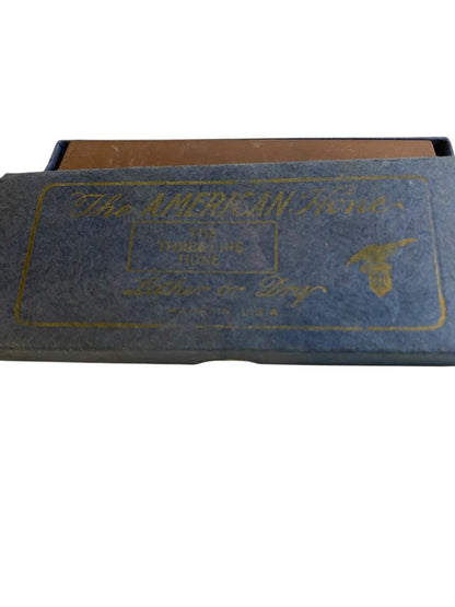 Vintage The American Hone Sharpening Stone The Three Line Hone USA Lather or Dry