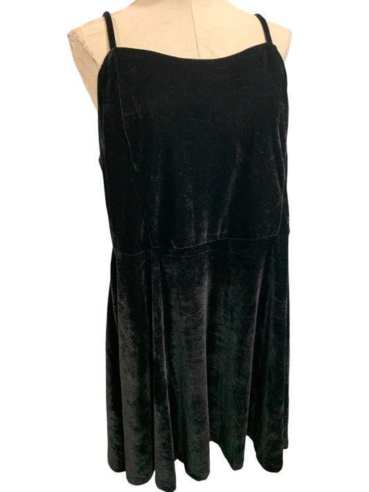 Size 2X Joe Boxer Junior Womens Velour Dress Spaghetti Strap New