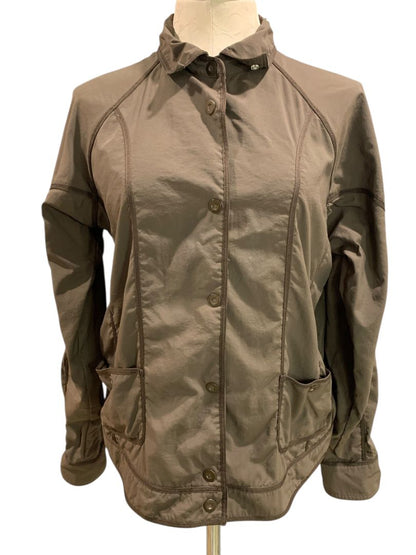 Size XL Columbia Titanium Womens OmniDry Jacket Snap Up