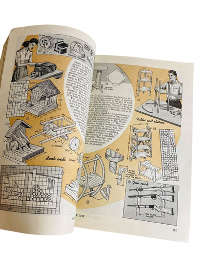 Popular Mechanics Magazine - May 1945 Skid Loader Aleutian WW2 Patrols