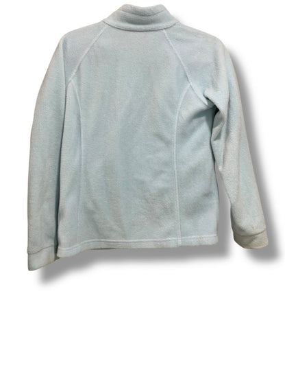 Size Large (14/16) Columbia Girls Light Blue Fleece Full Zip Jacket