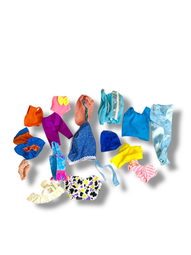 Vintage Fashion Doll Clothes Lot Fits Barbie 11.5 Inch Dolls 70s 80s