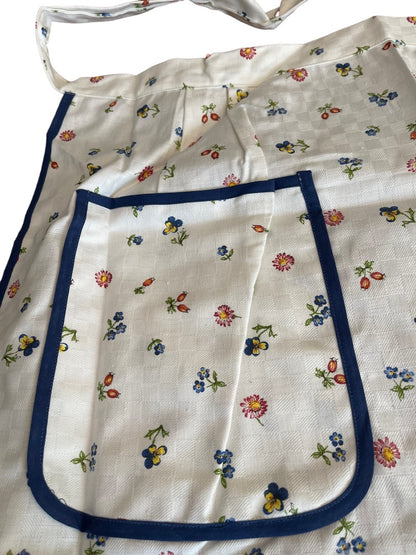 La Casa Di Beatrice Firenze Floral Waist Apron New Pockets