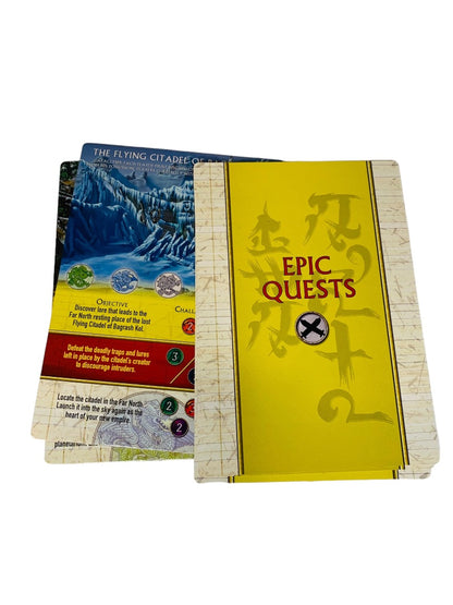 Legacy of the Unconquered Sun Game Replacement 5 Epic Quest Cards Exalted 2nd Edition