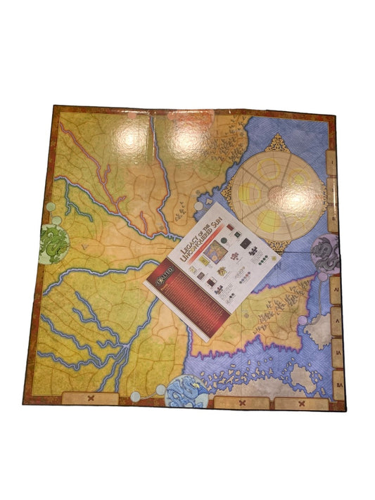 Legacy of the Unconquered Sun Game Replacement Game Board and Instructions Exalted 2nd Edition