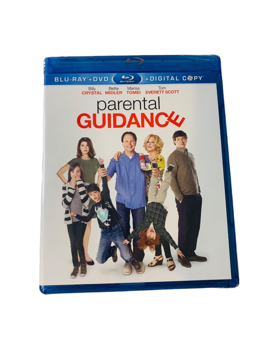 Parental Guidance Blu-Ray Disc Sealed Movie Billy Crystal Bette Midler Marisa Tomei