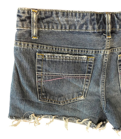 Size 5/6 Aeropostale Junior Womens Shorts Distressed Denim Jean Bootie Short Shorts