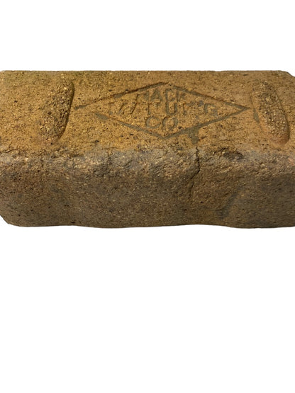 Antique Fire Brick Salvage "MACK MANUFG CO" circa 1900 9.2" x 2.9" x 3.8"