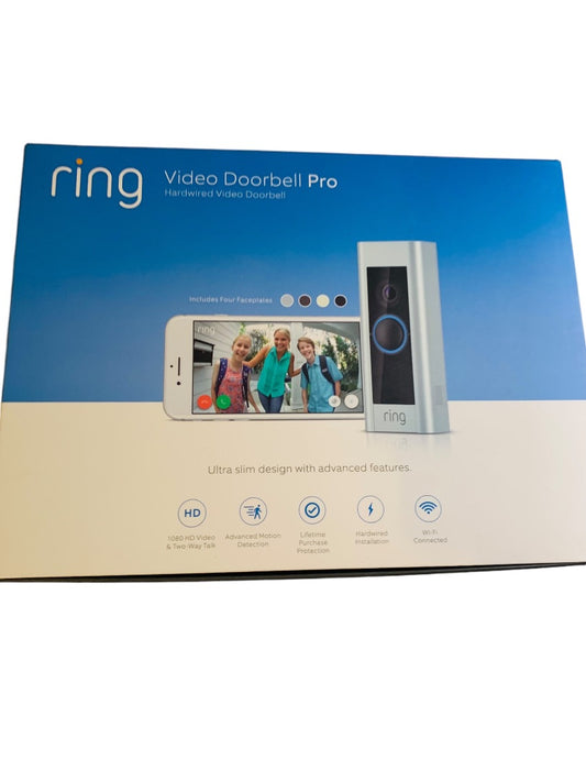 Ring Video Doorbell Pro 1080P HD Wi-Fi Video Wired Smart Door Bell Pro Camera Smart Home New