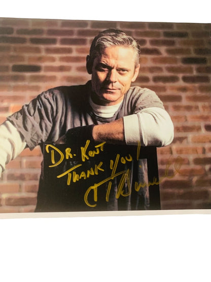 Signed 8.5x11 C Thomas Howell The Hitcher Photo  Personalized Autograph